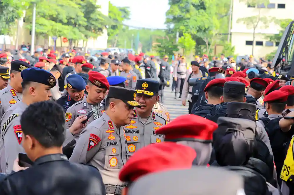 Polda Lampung Operasi Mantab Brata Krakatau 2023 2024 Minimalisir