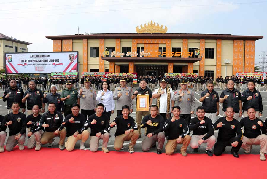 Gubernur Arinal Djunaidi - Tekab 308 Presisi Punya Andil Besar dalam Pertumbuhan Masyarakat Lampung
