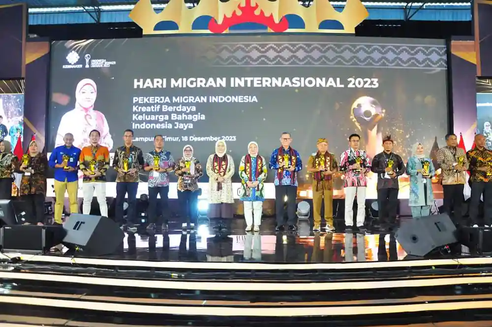 Peringatan Hari Migran Internasional 2023 di Lmtim Menaker Lampung Berikan Layanan Terbaik Kepada PMI.webp