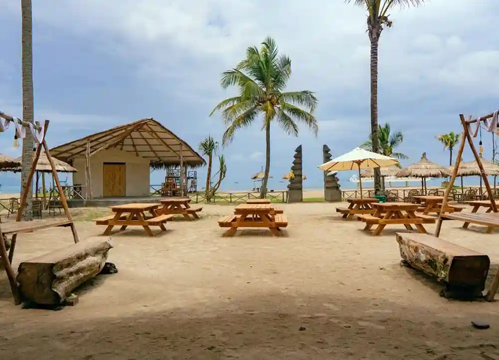 Foto Pantai Sanggar Kalianda - Sanggar Beach Lampung Selatan
