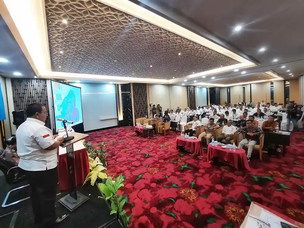 Gubernur Lampung Arinal Djunaidi Apresiasi Uji Kompetensi Wartawan UKW PWI Lampung Angkatan 32 januari 2024 - yopie pangkey - 2