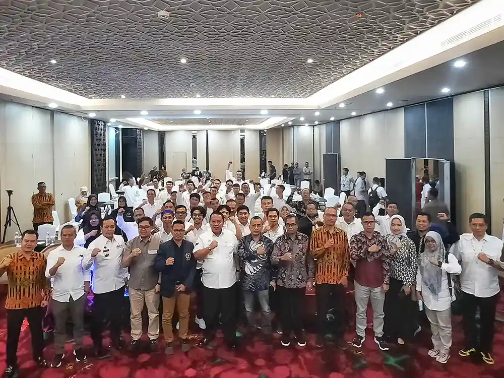 Gubernur Lampung Arinal Djunaidi Apresiasi Uji Kompetensi Wartawan UKW PWI Lampung Angkatan 32 januari 2024 - yopie pangkey
