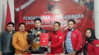 Mukti Shoheh Daftar Penjaringan Calon Bupati di DPC PDIP Pesawaran.webp