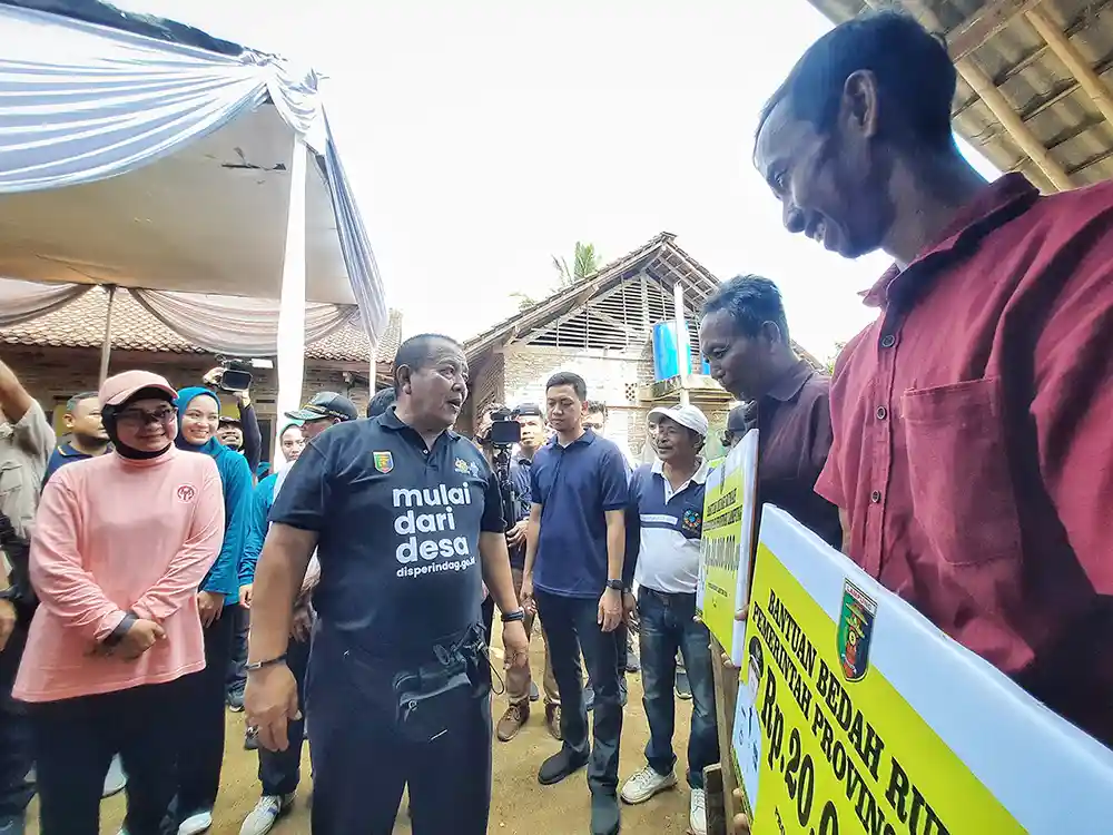 Dapat Bantuan Bedah Rumah Rp 20 Juta Warga Pringsewu Ucapkan Terima Kasih ke Gubernur Lampung Arinal Djunaidi - Yopie Pangkey - 1