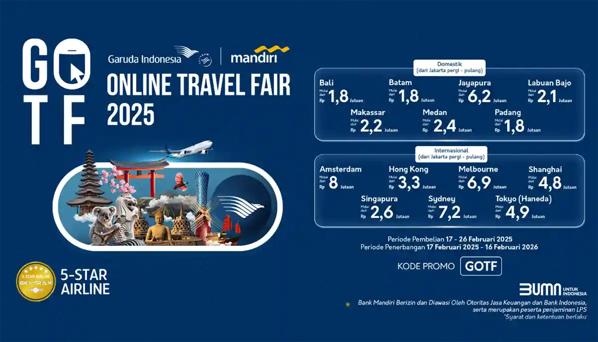 Garuda Indonesia Hadirkan Harga Spesial di Garuda Indonesia Online Travel Fair GOTF 2025.webp