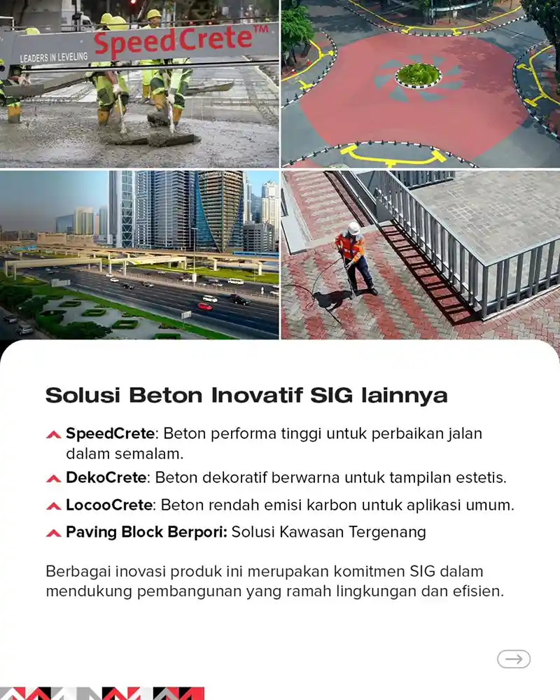 Beton Inovatif PT Semen Indonesia Persero Tbk SIG