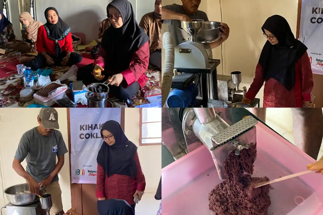 Hilirisasi Kakao di Bulok Tanggamus Dari Biji Mentah ke Cokelat Premium - Politeknik Negeri Lampung Polinela