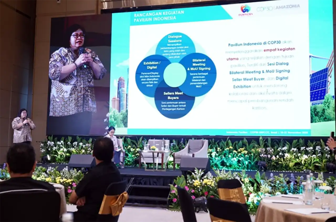 Indonesia Bawa Misi Karbon Berintegritas Tinggi ke COP30 Brasil Indonesia Bawa Misi Karbon Berintegritas Tinggi ke COP30 Brasil