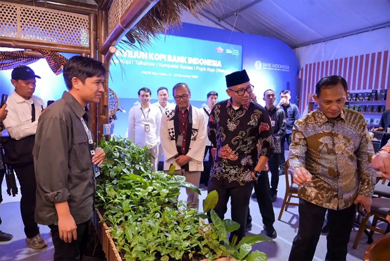 Bank Indonesia Hadirkan Paviliun Kopi di Lampung Fest 2025 untuk Perkuat Ekosistem Kopi Daerah