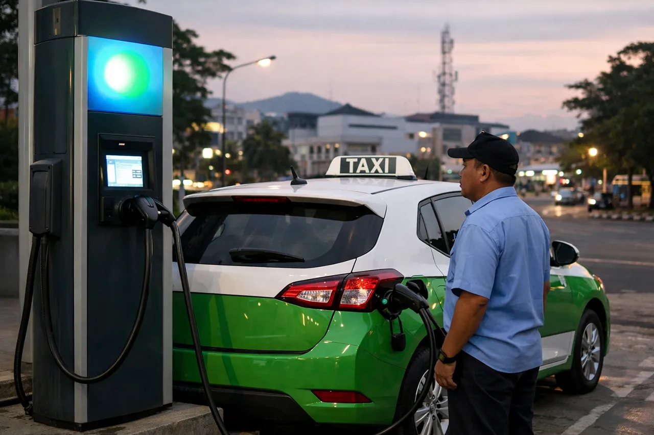 Menguji Ambisi Taksi Hijau di Lampung Antara Gengsi Ekologis dan Realitas Aspal - opini mahendra utama