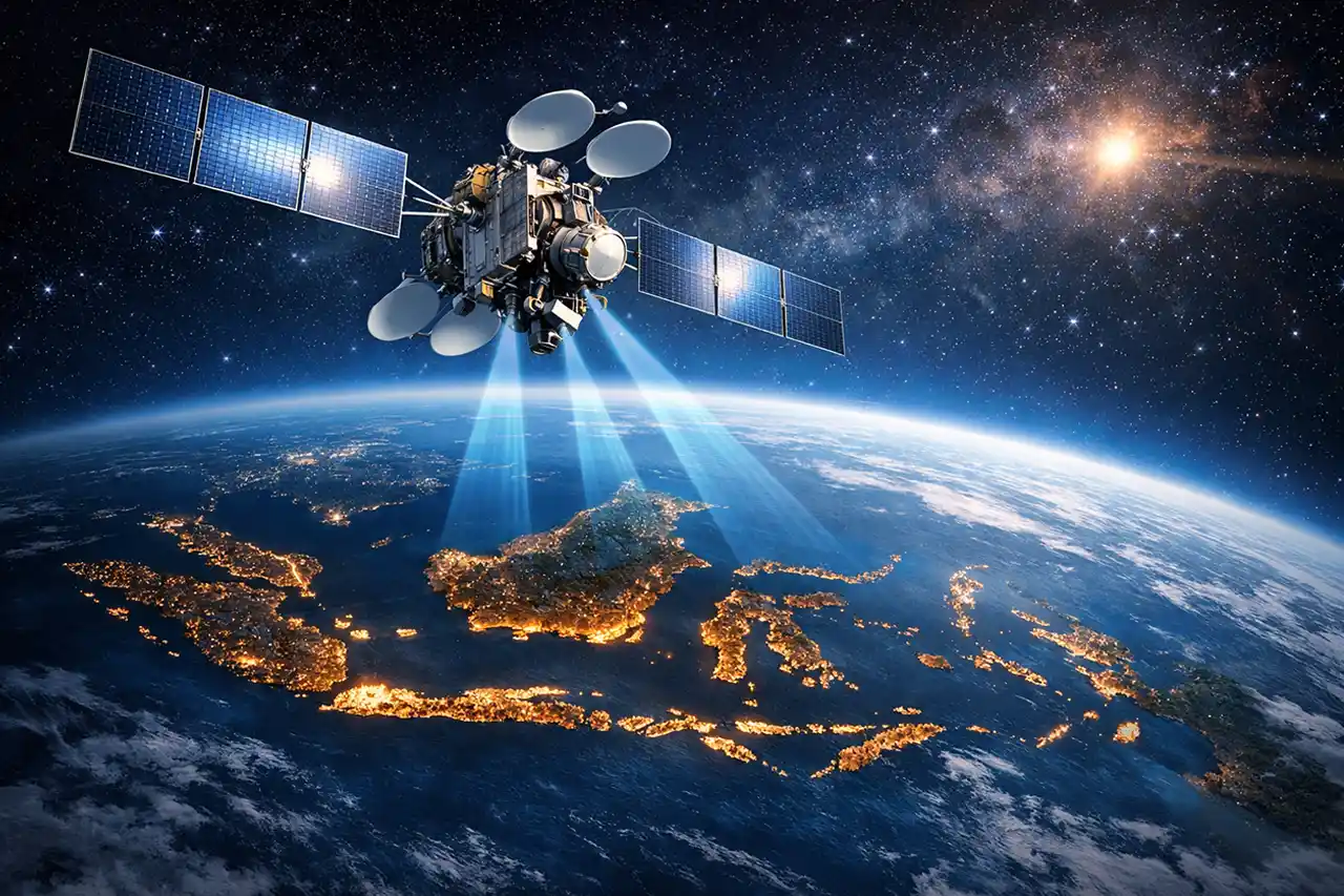 Dari Palapa ke Nusantara Lima Mampukah Satelit 160 Gbps Ini Satukan Indonesia Digital - opini Mahendra Utama