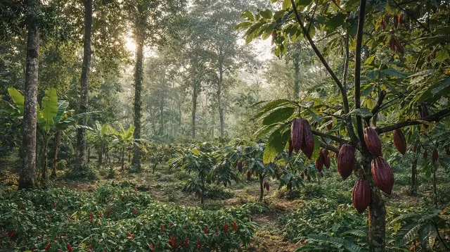 Dari Teori ke Kebun Praktik Agroforestri Kakao di Lampung