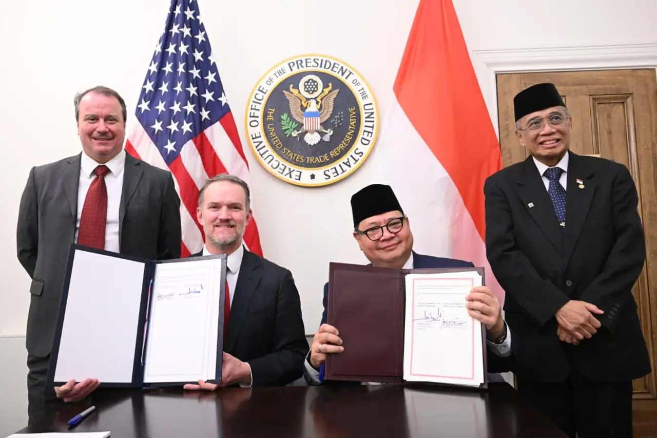 Perjanjian Dagang RI AS Dibuka Lampung Diuntungkan dari Sawit hingga Kakao