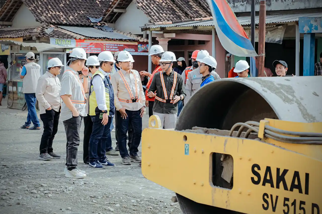 3 Ruas Jalan Lampung Tengah Diperbaiki Distribusi Hasil Tani Dipercepat