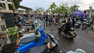 Back to the Roots Lampung Mods Mayday 2026 Satukan Scooterist di Pasar Raya Lebak Budi - Yopie Pangkey