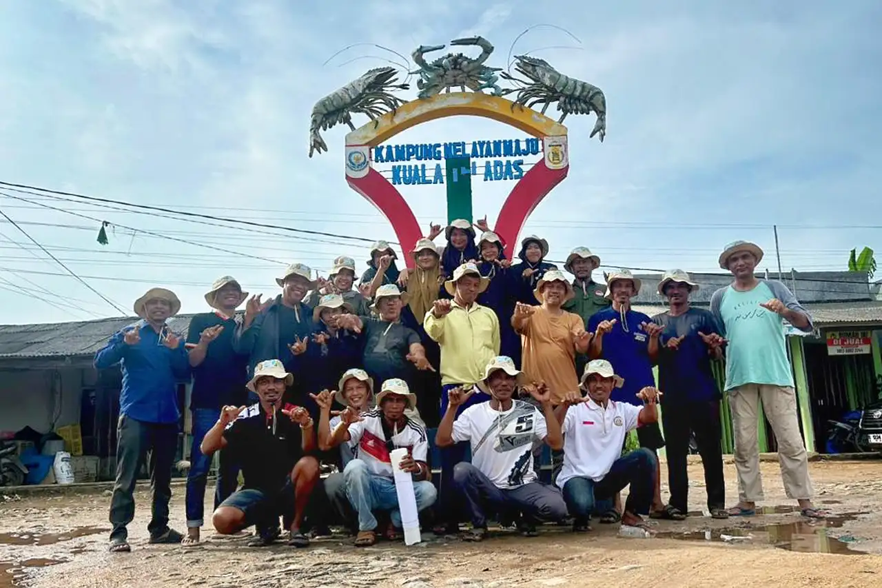 Kuala Teladas Di Ujung Pesisir Tulang Bawang Nelayan Belajar Bercerita - Environmental Defense Fund EDF Blue Action Fund
