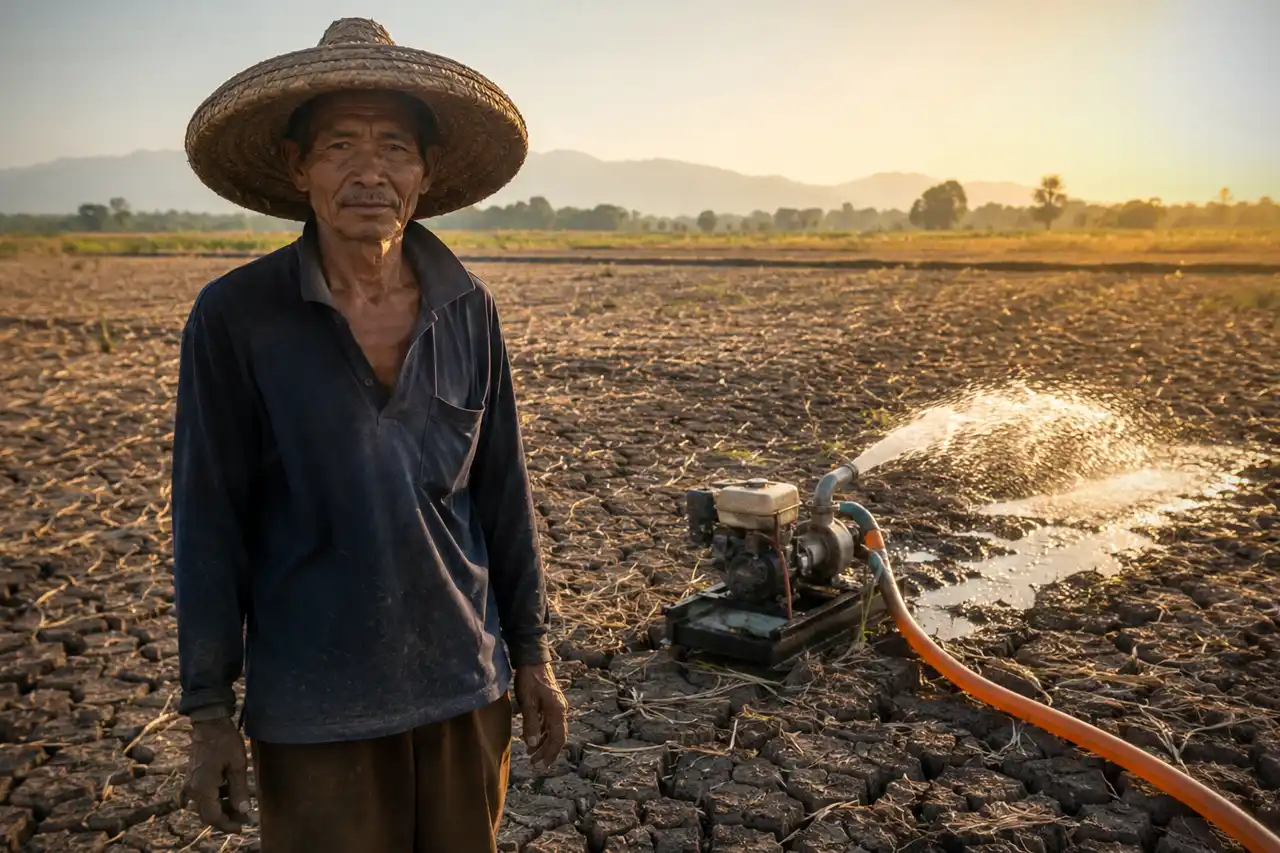 Lampung Bangun 1200 Unit Irigasi Perpompaan untuk Hadapi Ancaman El Nino 2026