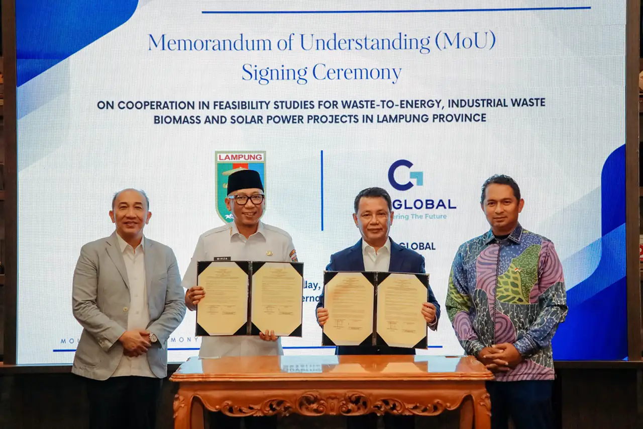 Modal Malaysia Bidik Lampung Citaglobal Berhad Incar Sampah Sawit dan Sinar Matahari