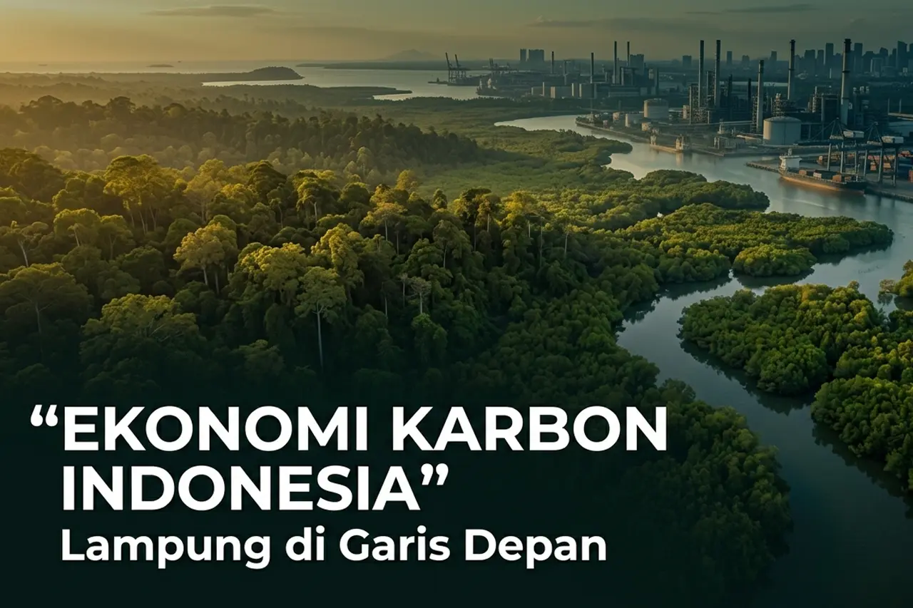 Nilai Ekonomi Karbon Indonesia Peluang Rp 417 Triliun dan Posisi Lampung di Garis Depan