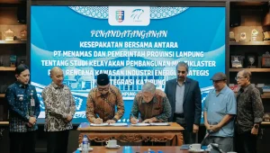 Katibung Disiapkan Jadi Kawasan Kilang 300 Ribu Barel Studi Kelayakan Dimulai PT Menamas Bakti Pemprov Lampung