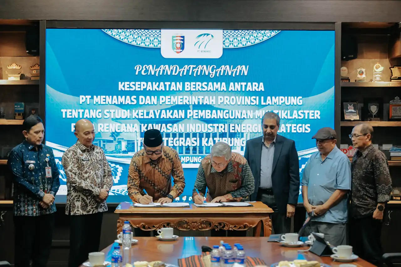 Katibung Disiapkan Jadi Kawasan Kilang 300 Ribu Barel Studi Kelayakan Dimulai PT Menamas Bakti Pemprov Lampung