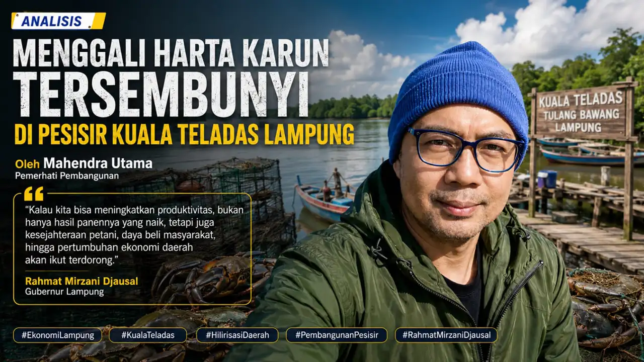 Menggali Harta Karun Tersembunyi di Pesisir Kuala Teladas Tulang Bawang Lampung - Mahendra Utama