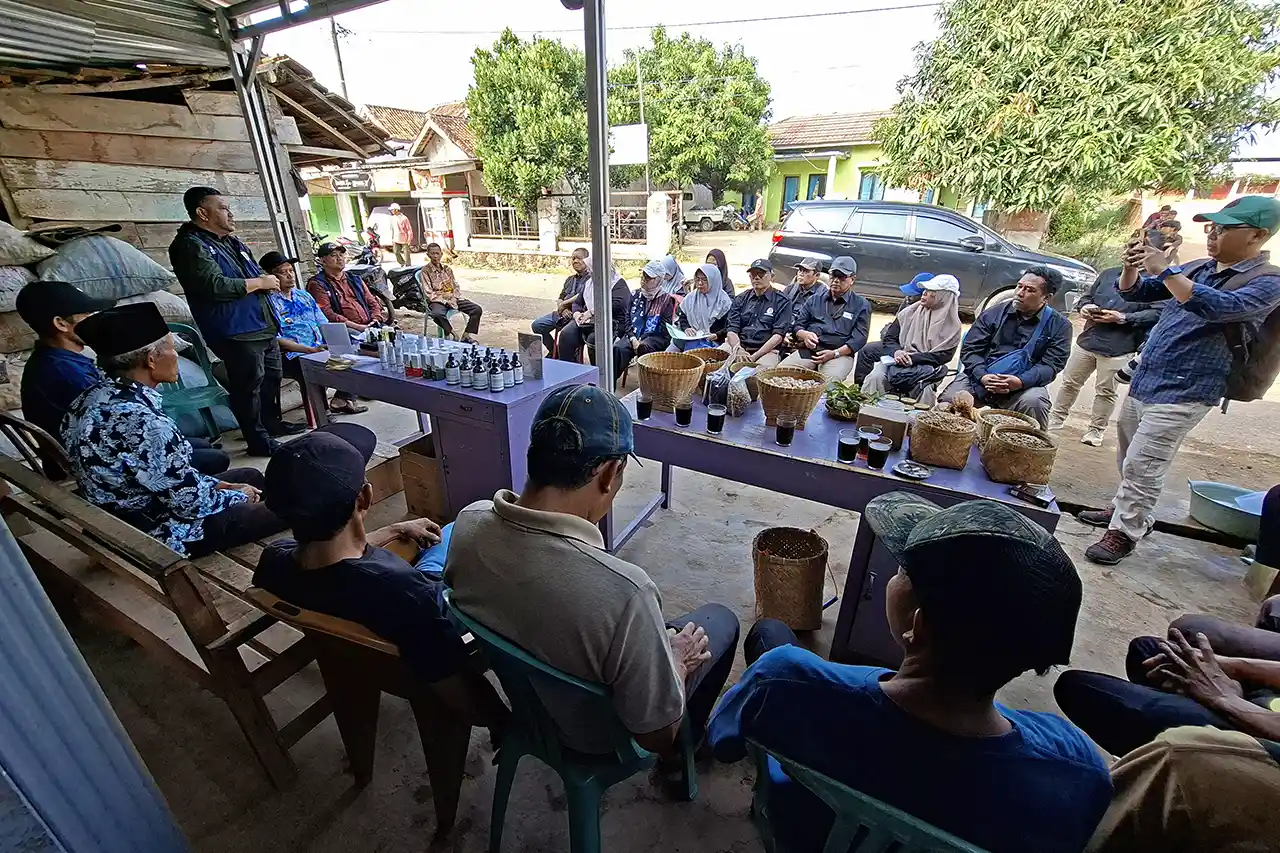 Model Agroforestri Pesawaran Jadi Rujukan Nasional - Setelah Kalteng Kini Giliran Kalsel Belajar - Yopie Pangkey - 4