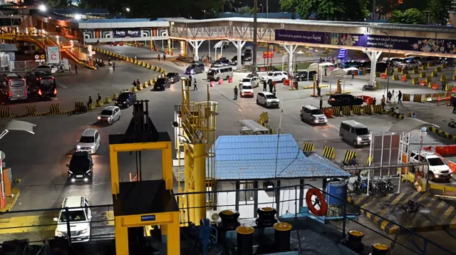 Sterilisasi Pelabuhan Bakauheni Merak Mulai Diuji Coba Pengguna Jasa Jangan Sampai Tambah Antrean - ASDP - BUMN