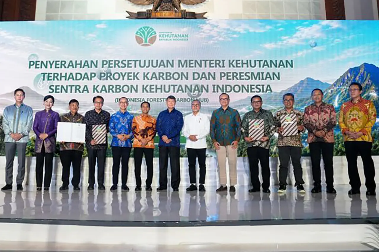 Hub Karbon Kehutanan Nasional Meluncur Regulasi yang Sama Tempatkan Lampung Jadi Pilot MUK