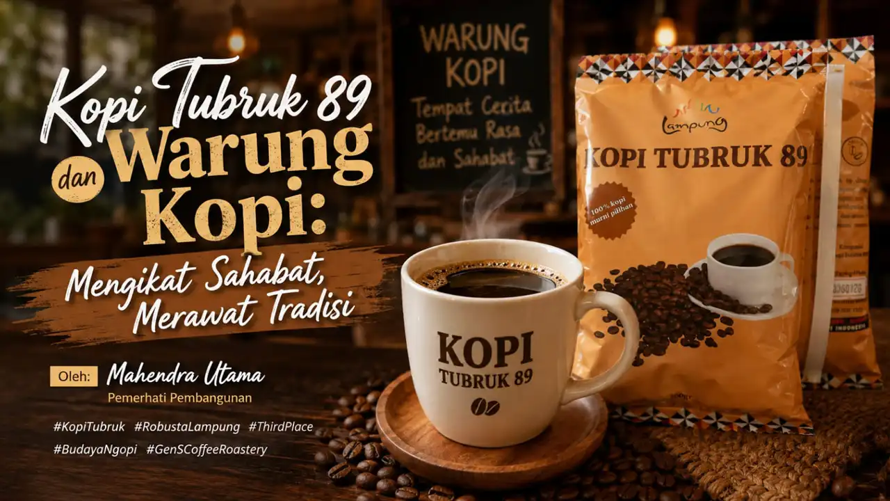 Kopi Tubruk 89 dan Warung Kopi Mengikat Sahabat Merawat Tradisi Gens Coffee Roastery - Mahendra Utama