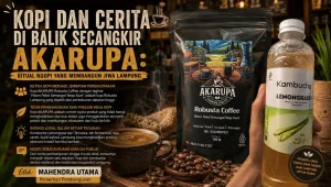 Kopi dan Cerita di Balik Secangkir AKARUPA Ritual Ngopi yang Membangun Jiwa Lampung - Mahendra Utama