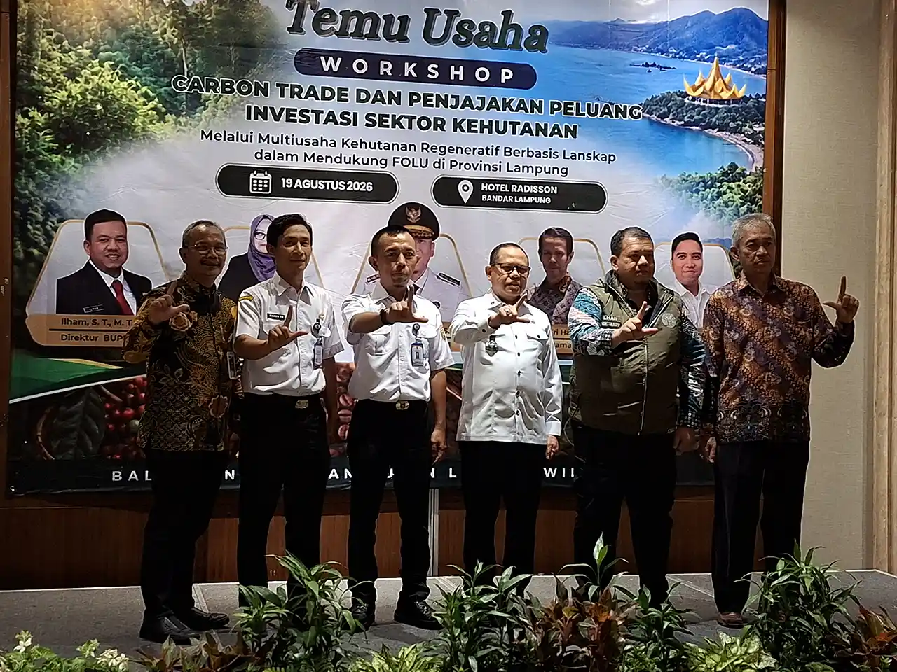 Sinergi Kemenhut dan Pemprov Lampung Jadikan Lampung Pelopor Perdagangan Karbon dan MUK Regeneratif - 3