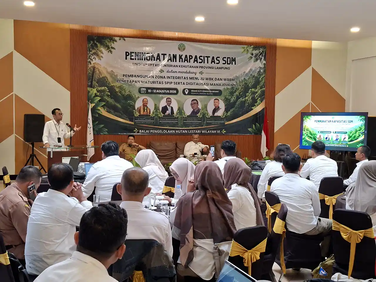 Terapkan Manajemen Talenta sekretaris ditjen PHL Kemenhut Dorong SDM UPT Lampung Masuk Kualifikasi Unggul - Yopie Pangkey