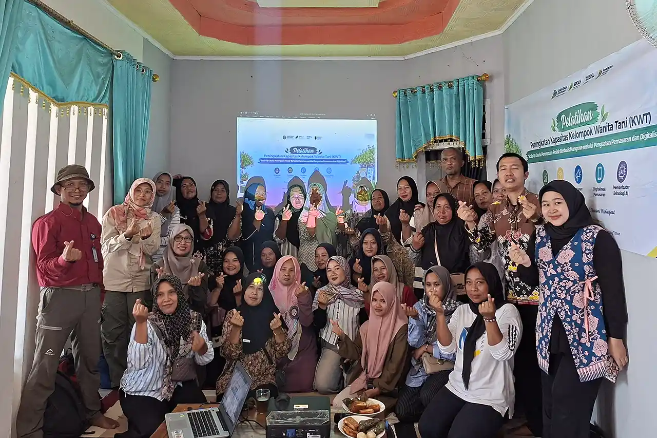Kelompok Wanita Tani KWT Sriminosari Garap Usaha Berbasis Mangrove untuk Naik Kelas