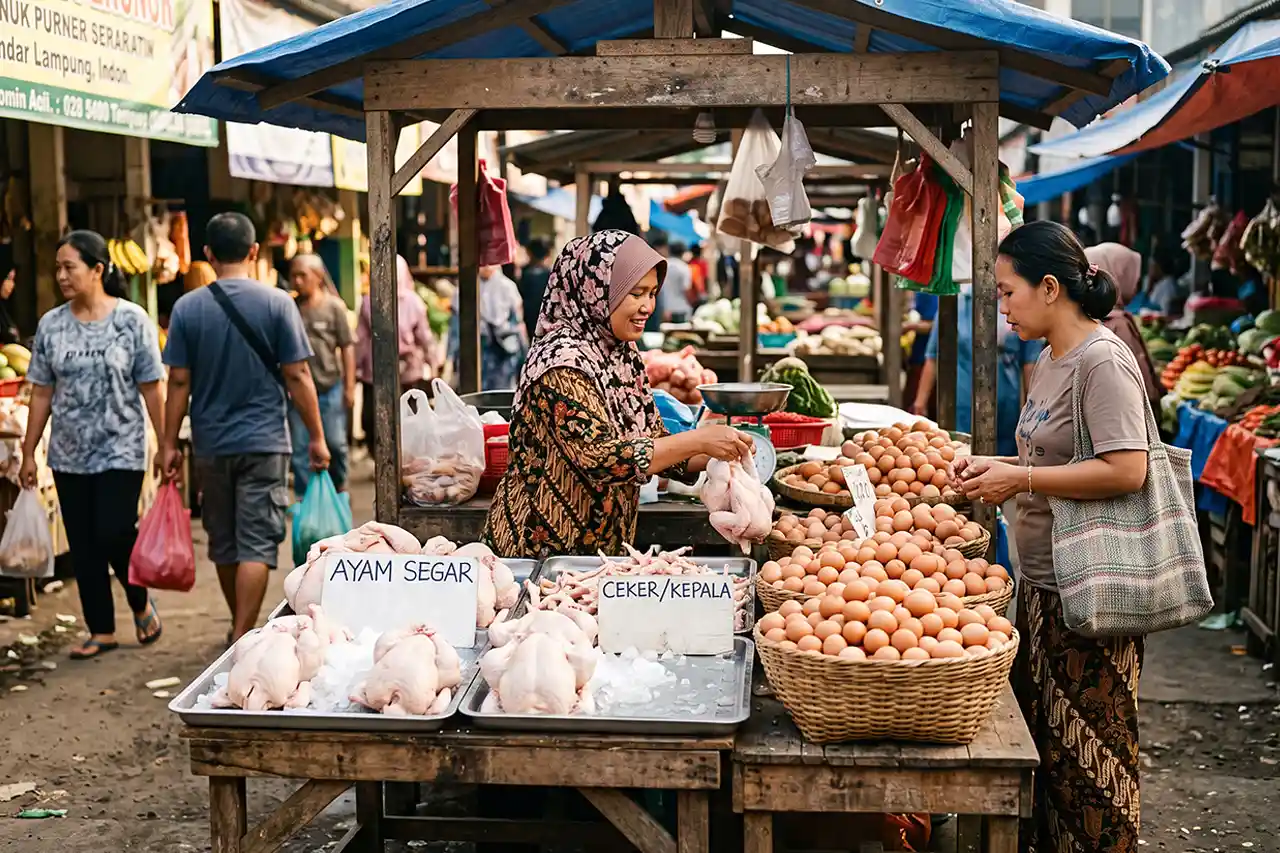 Surplus Telur dan Daging Tapi Konsumsi Protein Warga Lampung Masih Rendah Ini Rencana Pemprov