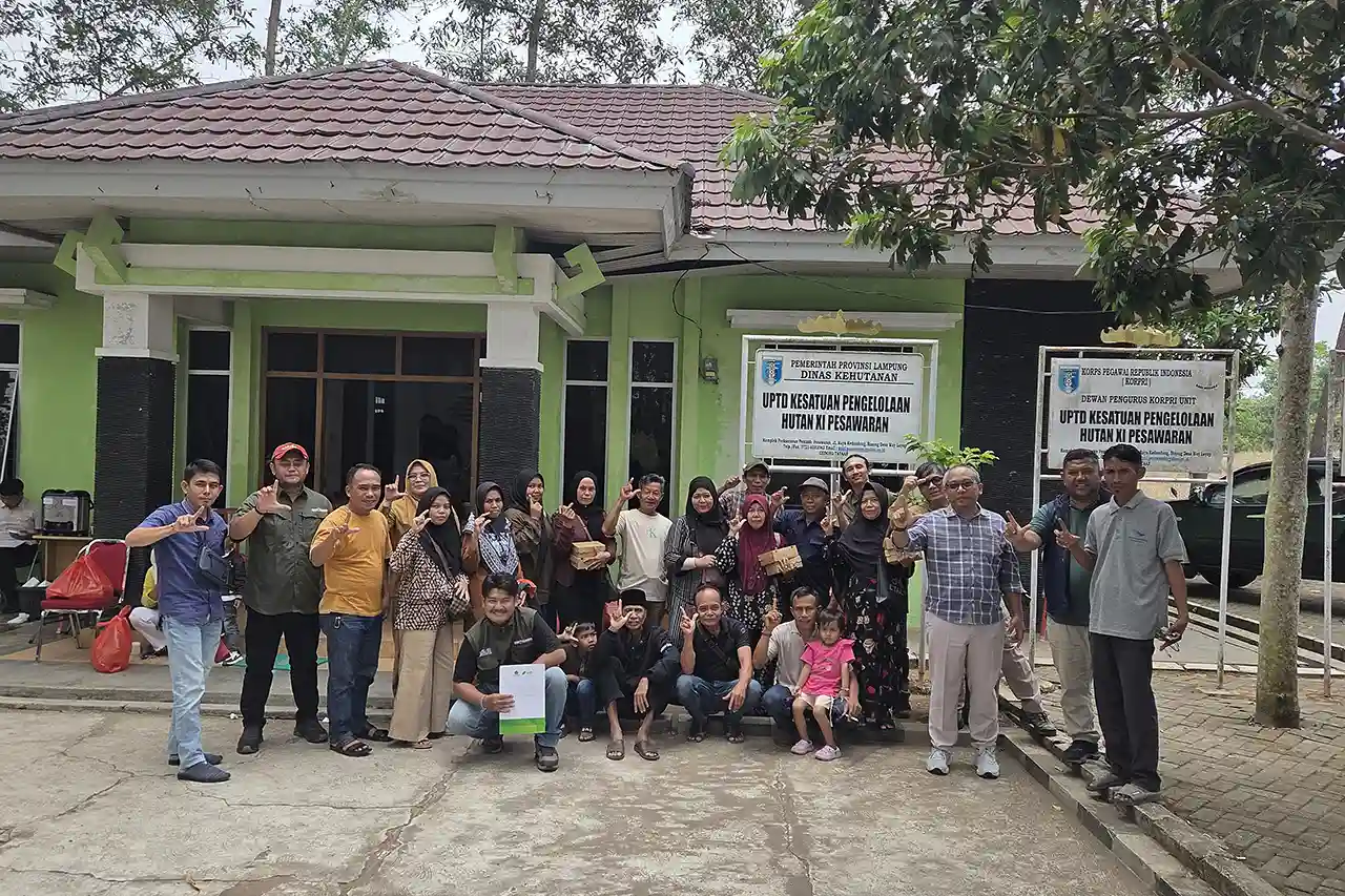 24 Petani Kakao Pesawaran Dapat Pinjaman Dana Bergulir BPDLH 10-20 juta - KPH Pesawaran 1