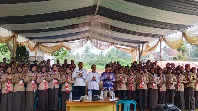 BNNK Lampung Timur Beri Penyuluhan Narkoba ke 300 Anggota Pramuka