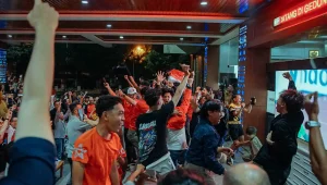 Dari Kantor Gubernur hingga Jalan Lampung Rayakan Timnas Juara FIFA ASEAN CUP 2026