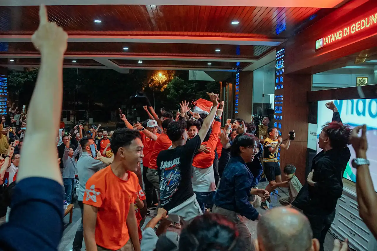 Dari Kantor Gubernur hingga Jalan Lampung Rayakan Timnas Juara FIFA ASEAN CUP 2026