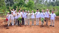 HUT ke-18 PIRA di Pesawaran Tebar Sembako Tanam Pohon Tebar Benih Ikan di Sungai Bronjong 3 HUT ke-18 PIRA di Pesawaran Tebar Sembako Tanam Pohon Tebar Benih Ikan di Sungai Bronjong 3