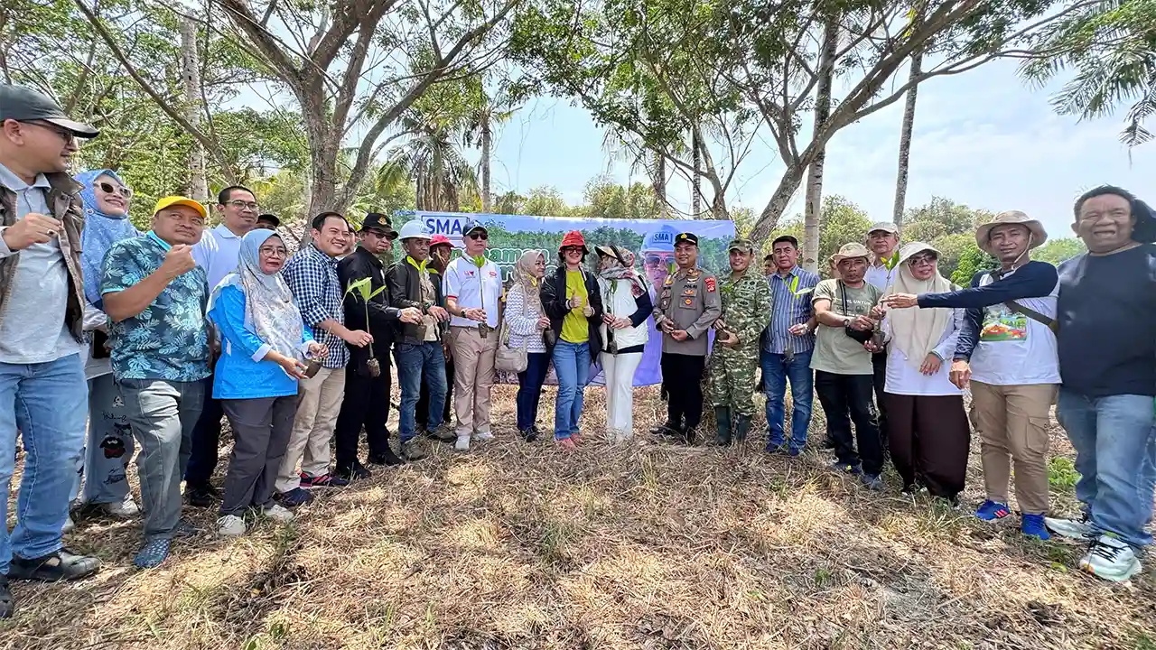 PT Sumur Makmur Abadi Tanam 6000 Mangrove di Sumber Nadi Lampung Selatan 1